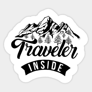 TRAVELER Sticker